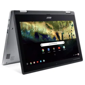 Acer CP311-1H-C1FS Chromebook Spin 11.6" HD Touch Celeron N3350 2.4GHz 4GB RAM 32GB eMMc Chrome OS Gray