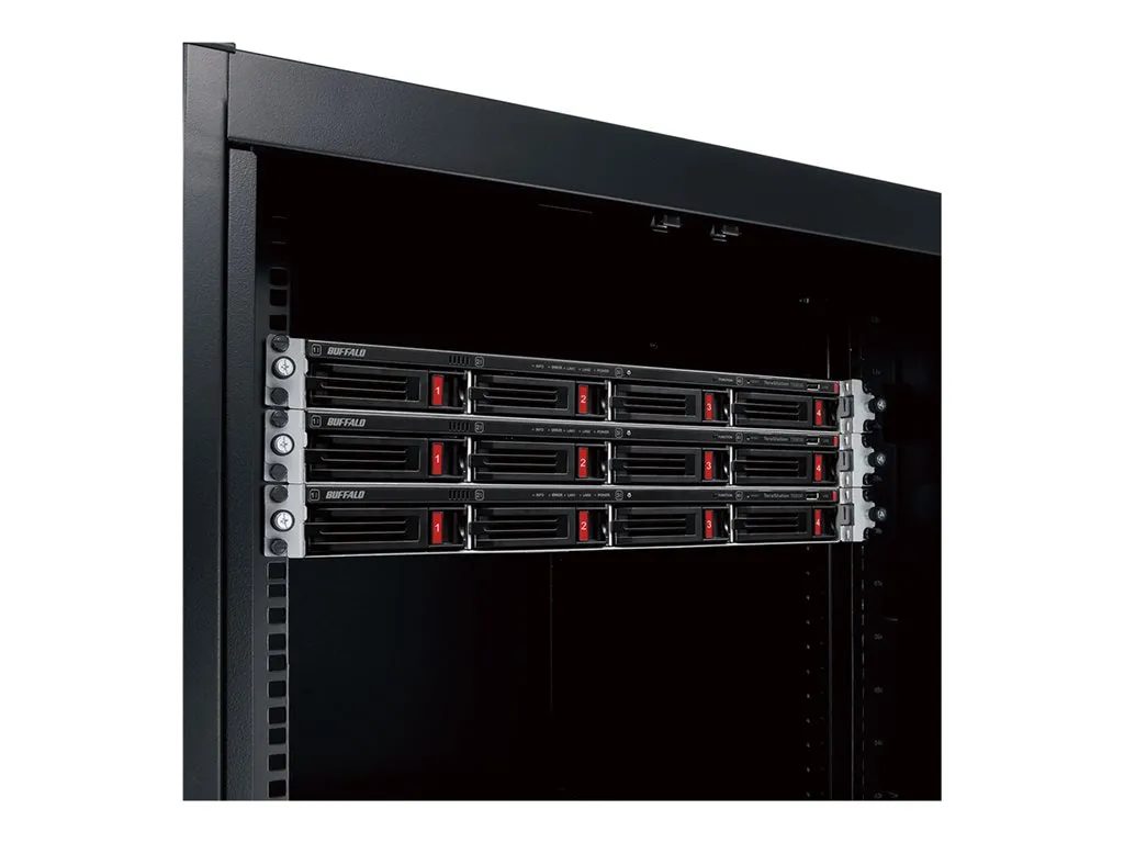BUFFALO TeraStation 3030 Series TS3430RN - NAS server - 4 bays - 4 TB - rack-mountable - HDD 2 TB x 2 - RAID 1, RAID 0, JBOD, TS3430RN0402