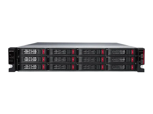 Buffalo TeraStation TS51220RH Series - NAS server - 12 bays - 48 TB - rack-mountable - SATA 6Gb/s - HDD 4 TB x 12 - RAID RAID TS51220RH4812