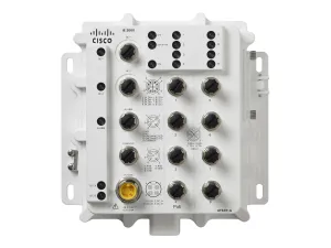 Cisco Industrial Ethernet 2000 IP67 Series - Switch - managed - 8 x 10/100 (PoE )   2 x 10/100/1000 - wall-mountable - PoE  - IE-2000-8T67PGE-RF