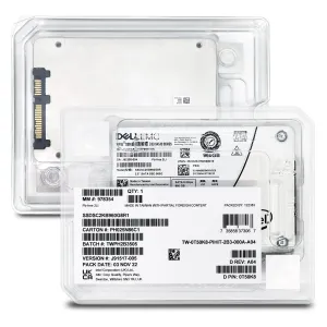 Dell D3-S4510 SSDSC2KB960G8R1 0T50K8 960GB SATA 6Gb/s 3D TLC 2DWPD 2.5in Solid State Drive