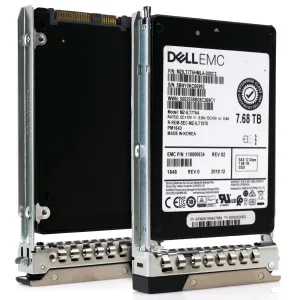 Dell EMC 118000634 G14 7.68TB SAS 12Gb/s 512e 1DWPD 2.5in Recertified Solid State Drive
