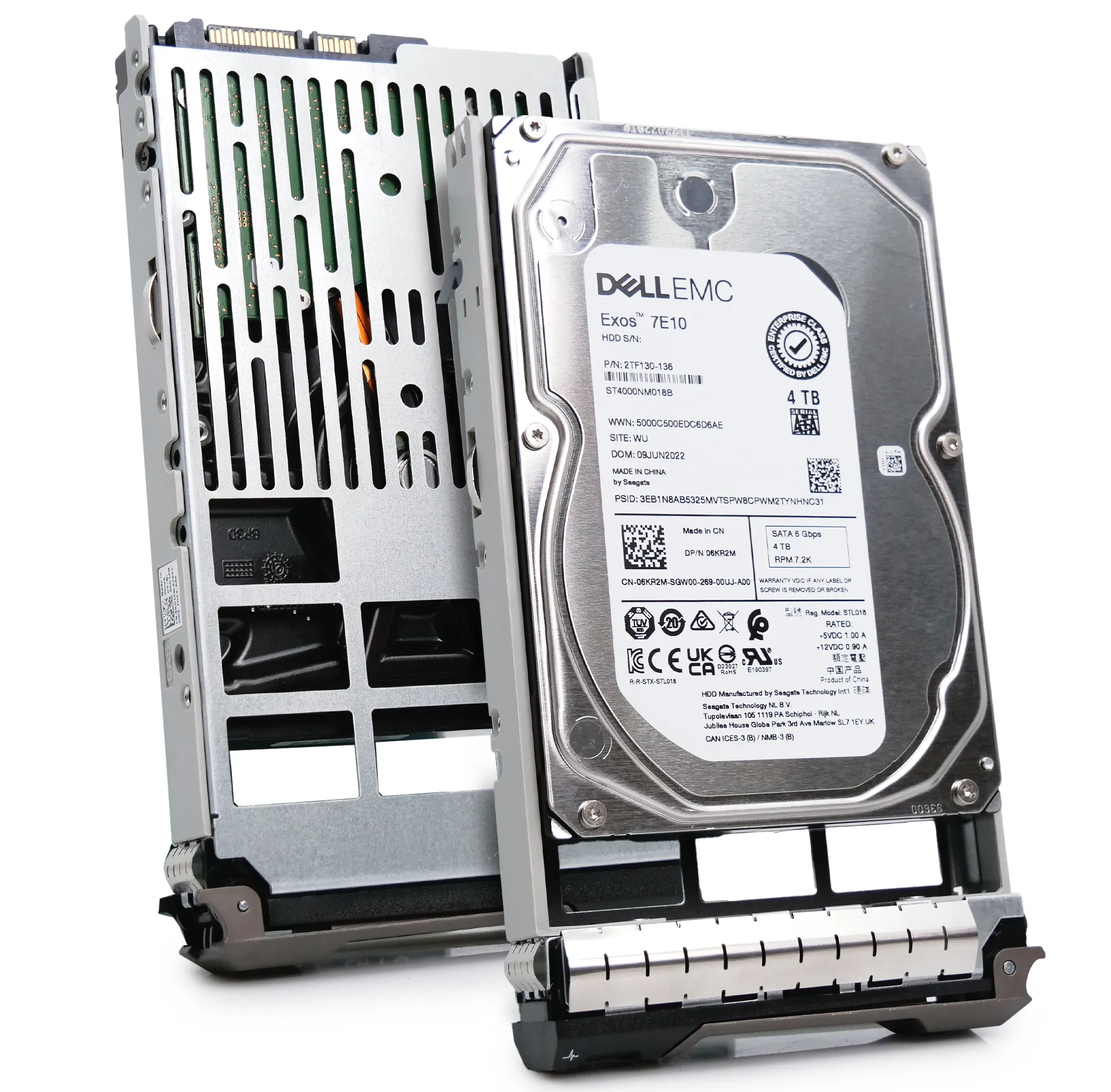 Dell G13 06KR2M 4TB 7.2K RPM SATA 6Gb/s 512n 3.5in Refurbished HDD
