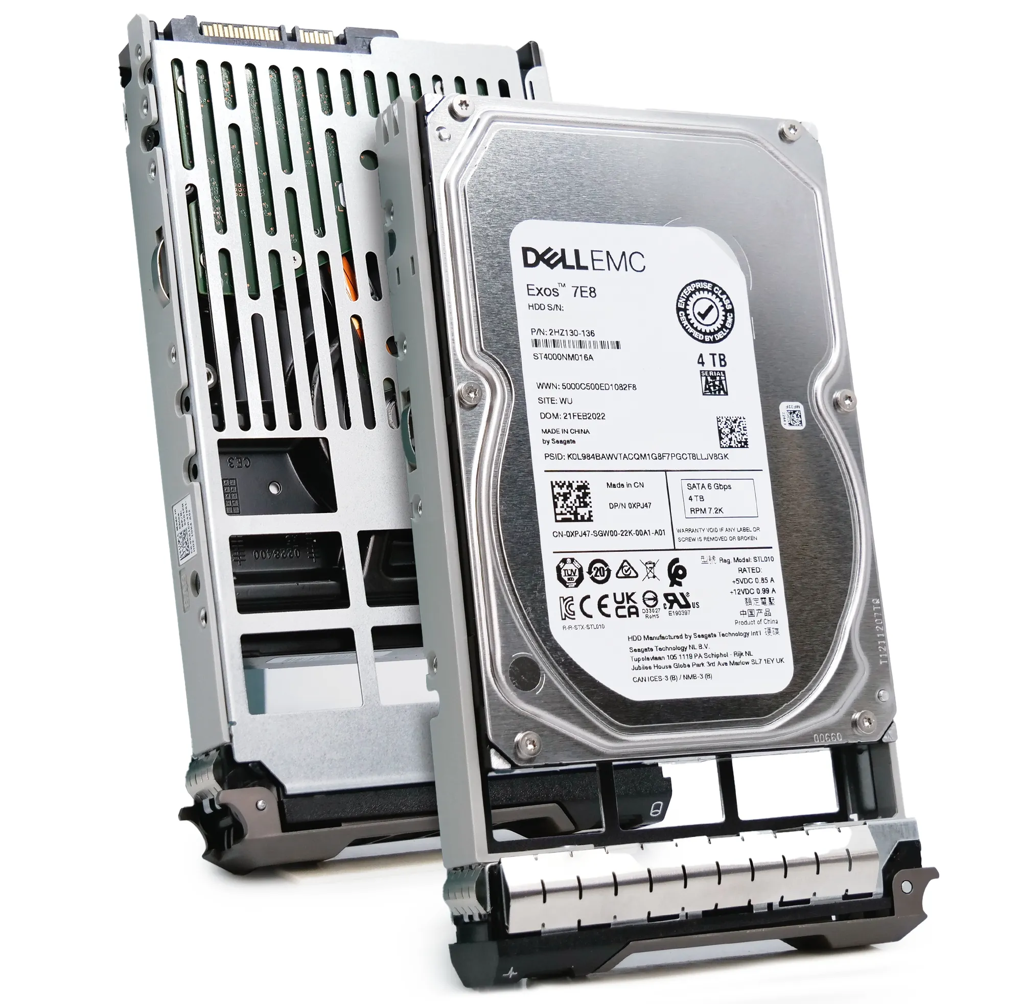 Dell G13 0XPJ47 4TB 7.2K RPM SATA 6Gb/s 512n 3.5in Hard Drive