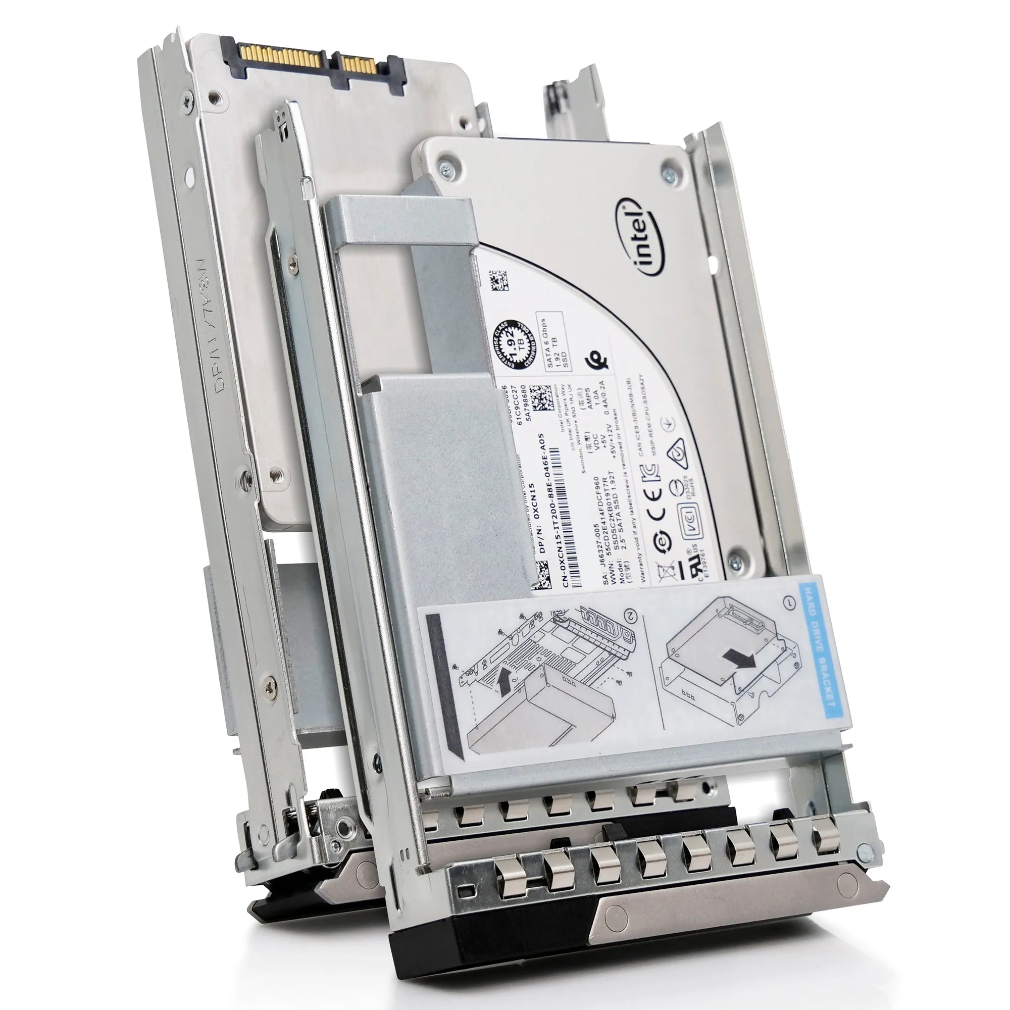 Dell G14 0XCN15 1.92TB 1.76 DWPD SATA 6Gb/s 3D TLC Hybrid 3.5in Refurbished SSD