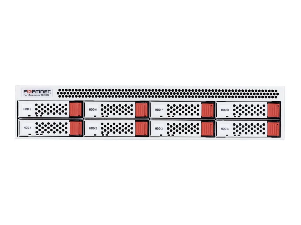 Fortinet FortiManager 1000G - Network management device - 1GbE, 2.5GbE, 25GbE - front to back airflow - 2U - rack-mountable FMG-1000G