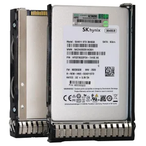 HPE Generation 8 HFS3T8G32FEH-7410C 3.84TB SATA 6Gb/s 3D TLC 2.5in Solid State Drive
