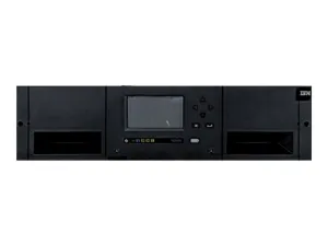 IBM TS4300 6741-L1U - Tape library - 480 TB - slots: 40 - no tape drives - max drives: 3 - external - 3U 6741A1F