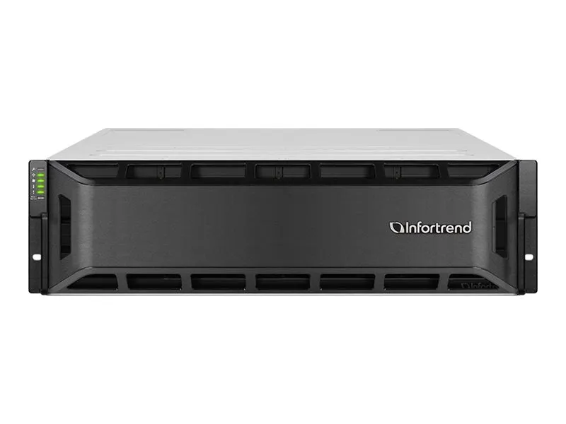 Infortrend EonStor GS 1016 Gen2 - Unified storage system - 16 bays - rack-mountable - SAS 12Gb/s - RAID RAID 0, 1, 3, 5, 6, 10, GS1016R2C0F0F-0032