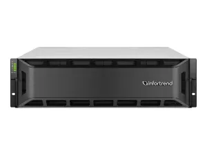 Infortrend EonStor GS 1016 Gen2 - Unified storage system - 16 bays - rack-mountable - SAS 12Gb/s - RAID RAID 0, 1, 3, 5, 6, 10, GS1016R2C0F0F-0032