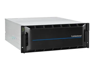 Infortrend EonStor GS 2024S - NAS server - 24 bays - rack-mountable - SATA 6Gb/s / SAS 12Gb/s - RAID RAID 0, 1, 3, 5, 6, 10, GS2024S0C0F0F-0032
