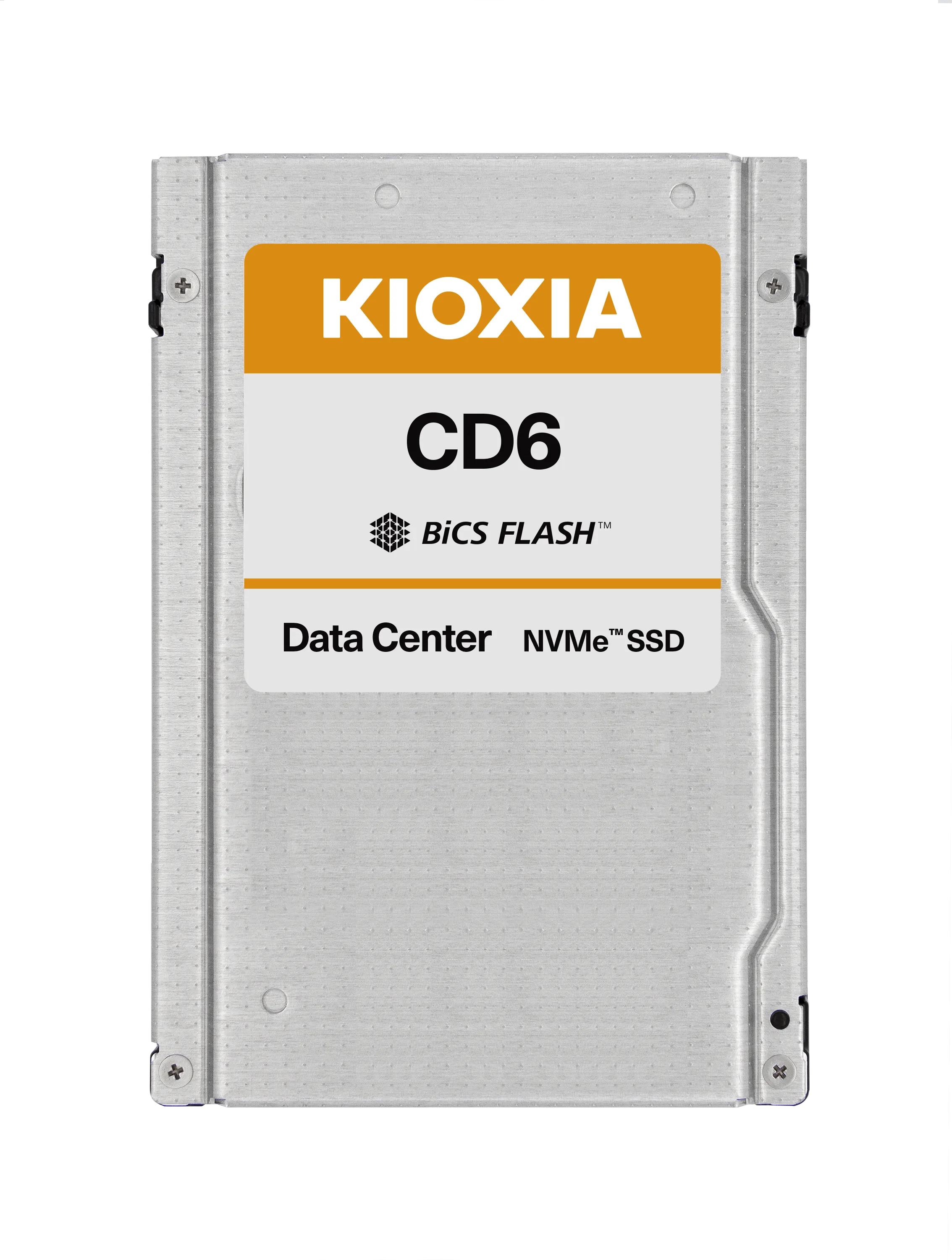 Kioxia CD6 KCD61LUL3T84 3.84TB PCIe Gen 4.0 x4 8GB/s 2.5" Read Intensive Solid State Drive