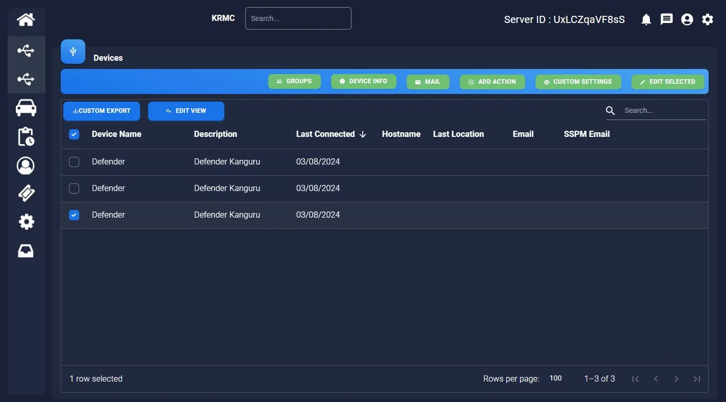 KRMC On-Premise: ADVANCED Package, Kanguru Remote Management Console (KRMC)