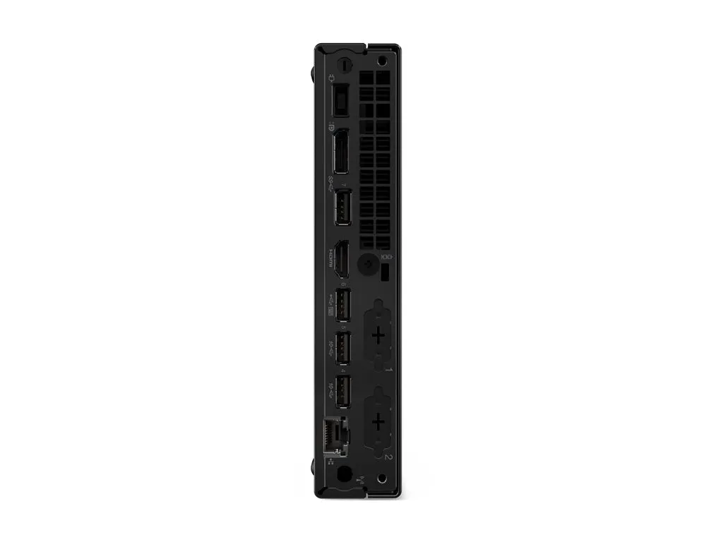 Lenovo ThinkCentre M70q Gen 5 12TD - Tiny Core i7 i7-14700T / up to 5.2 GHz - vPro Enterprise - RAM 16 GB - SSD 256 GB - TCG 12TD001NUS