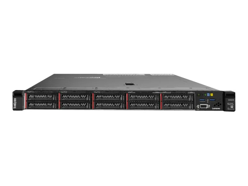 Lenovo ThinkSystem SR635 7Y99 - Server - rack-mountable - 1U - 1-way - 1 x EPYC 7282 / up to 3.2 GHz - RAM 16 GB - no HDD - AST2500 7Y99A028NA