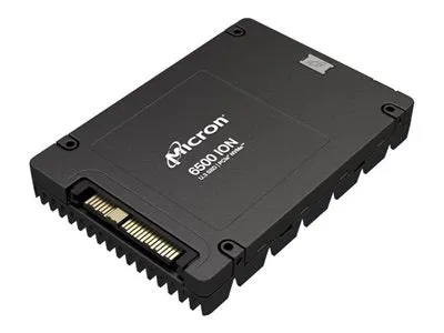 Micron 6500 ION - SSD - Read Intensive - encrypted - 30.72 TB - hot-swap - 2.5 - U.3 PCIe 4.0 x4 (NVMe) - TCG Opal Encryption 4XB7A91176
