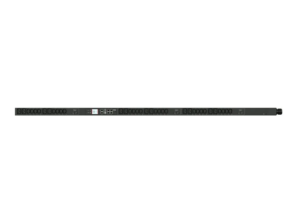 Raritan PX3-5725V-K2 - Power distribution unit (rack-mountable) - AC 208 V - 8600 VA - 3-phase delta - Ethernet 10/100, RS-232,