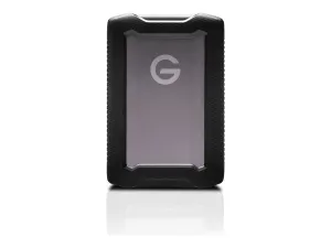 SanDisk Professional G-Drive ArmorATD - Hard drive - 2 TB - external (portable) - 2.5 - USB 3.2 Gen 1 (USB-C connector)" SDPH81G-002T-GBA1D