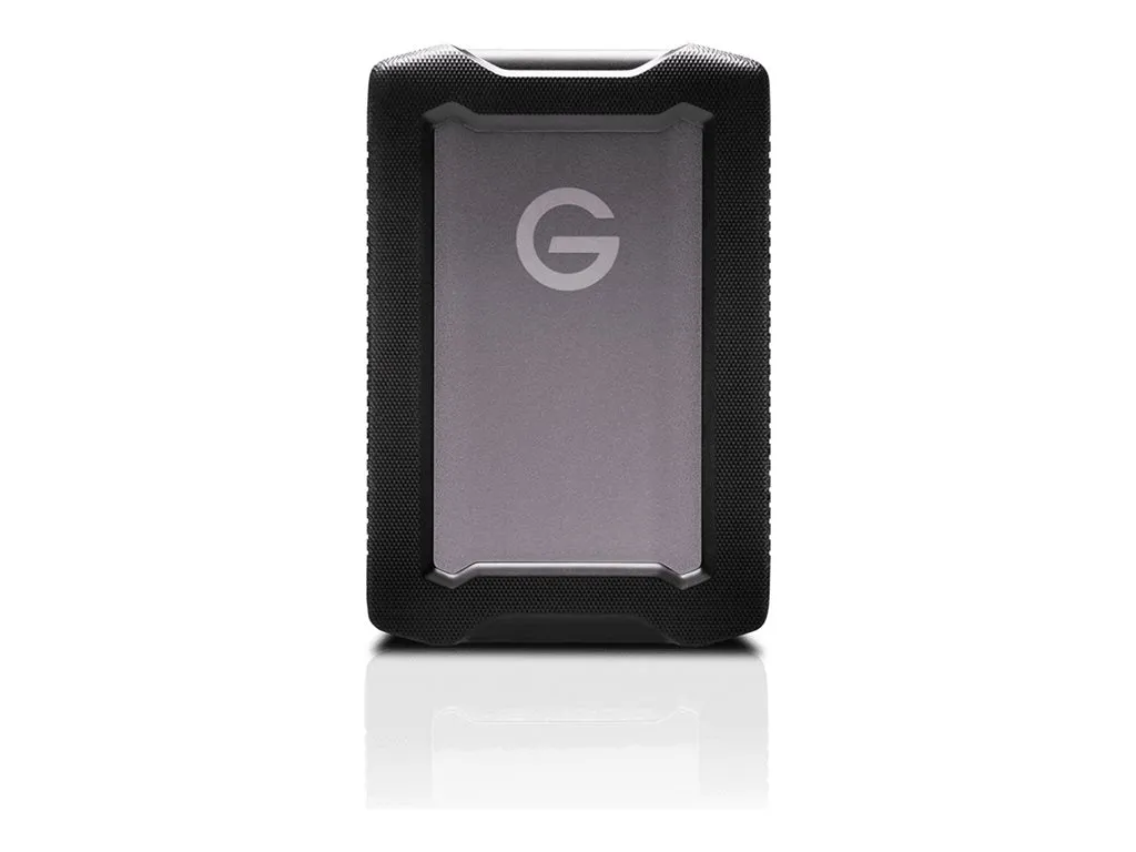 SanDisk Professional G-Drive ArmorATD - Hard drive - 2 TB - external (portable) - 2.5 - USB 3.2 Gen 1 (USB-C connector)" SDPH81G-002T-GBA1D