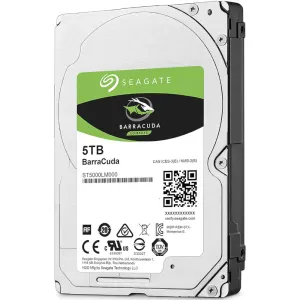 Seagate BarraCuda ST5000LM000 5TB 5.4K RPM SATA 6Gb/s 2.5in 15mm Refurbished HDD
