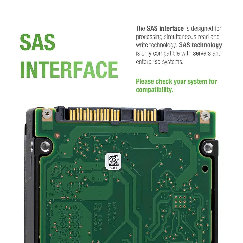 Seagate Exos 7E2000 ST1000NX0363 1TB 7.2K RPM SAS 12Gb/s 4Kn 128MB 2.5" SED Manufacturer Recertified HDD