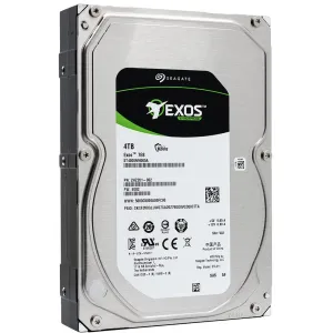 Seagate Exos 7e8 ST4000NM005A 4TB 7.2K RPM SAS 12Gb/s 512e 3.5in Recertified Hard Drive