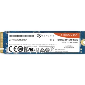 Seagate FireCuda 510 ZP1000GM30011 ZP1000GM30001 1TB PCIe Gen 3.0 x4 4GB/s 3D TLC M.2 2280 Solid State Drive