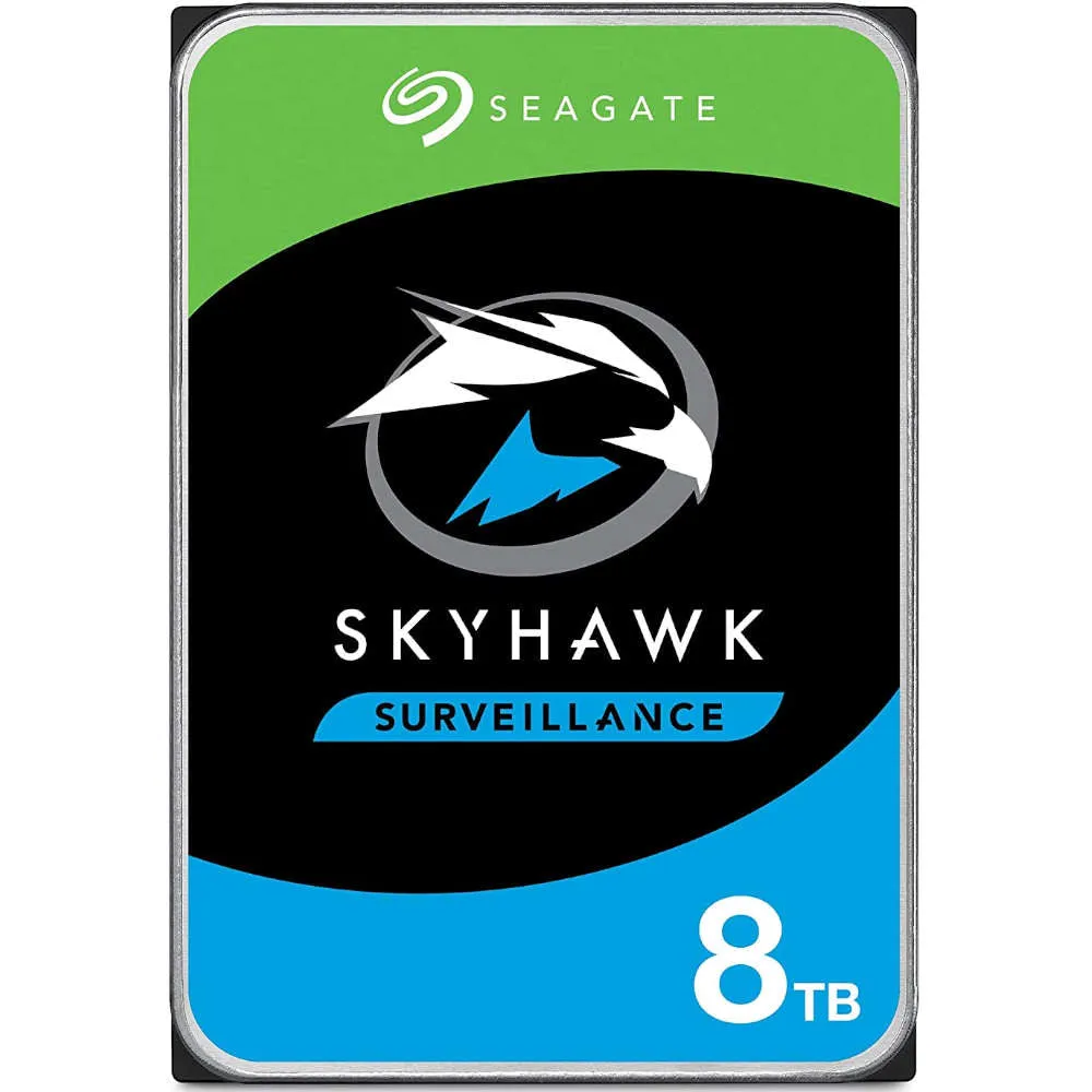 Seagate SkyHawk Surveillance ST8000VX004 8TB 7.2K RPM SATA 6Gb/s 512e 3.5in Refurbished HDD