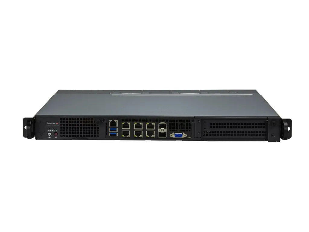 Supermicro SuperServer 110D-20C-FRDN8TP - Server - rack-mountable 1U - 1 x Xeon D-2796NT / up to 3.1 GHz - RAM 0 GB - no HDD SYS-110D-20C-FRDN8TP