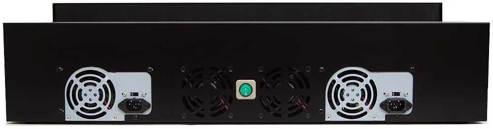 Systor 1 to 11 Flatbed SATA SSD HDD Duplicator & Sanitizer - 36GB/Min - Copy & Erase 3.5" & 2.5" Hard Disk & Solid State Drive 600MB/Sec (SYS11-SSD-SATA3)