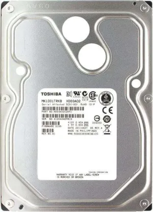 Toshiba MKx001 MK1001TRKB 1TB 7.2K RPM SAS 6Gb/s 512n 16MB 3.5" HDD
