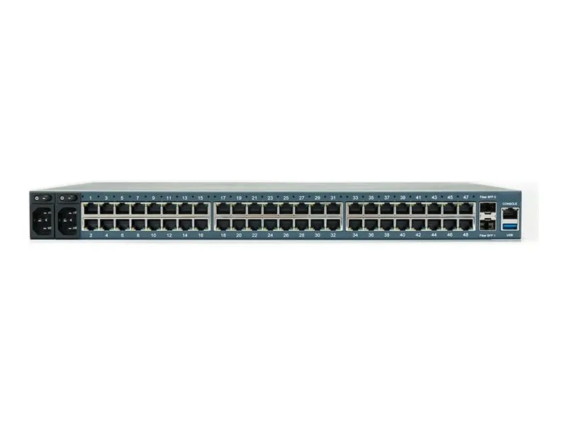 ZPE Nodegrid Serial Console S Series - Console server - 48 ports - RS-232, 10GbE, 2.5GbE - LTE - 4G - 1U - cloud-managed - rack-mountable NSC-T48S-STND-DDC-B-SFP
